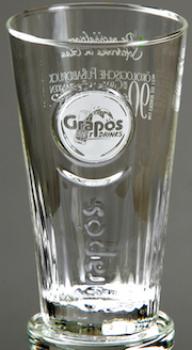 Grapos brand glass matt white 0.2/0.25 liters