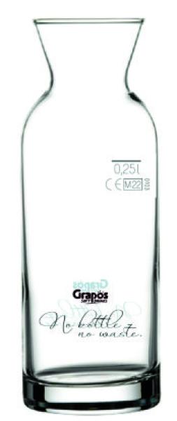 Grapos Karaffe Glas VILLAGE 0,25 l