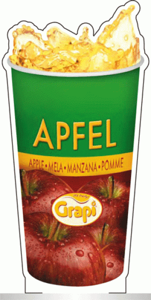 Product-Table-Cards Grapi Apfel plastic 90 x 178 x 90 mm