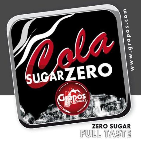 Sticker Grapos Cola Zero 9,8 x 9,8 cm